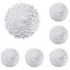 Catzon 6 Pcs Round Dandelion Pvc Placemats Hollowed-out Silver