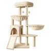 BEASTIE Cat Tree Tower Beige 104cm