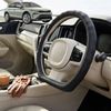 Australian Goose Steering Wheel Cover for Skoda Elroq 2025 - Current D-shape Black