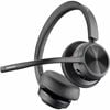 Poly Voyager 4300 Uc 4320 Wireless On-ear, Over-the-head Stereo Headset - Black - Siri, Google Assistant - Binaural