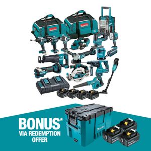 Makita 18V Brushless 15 Piece Combo Kit DLX1514TX1