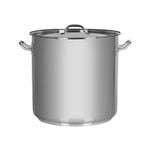 Chef Inox Elite Stock pot with Lid Stainless Steel 36LT