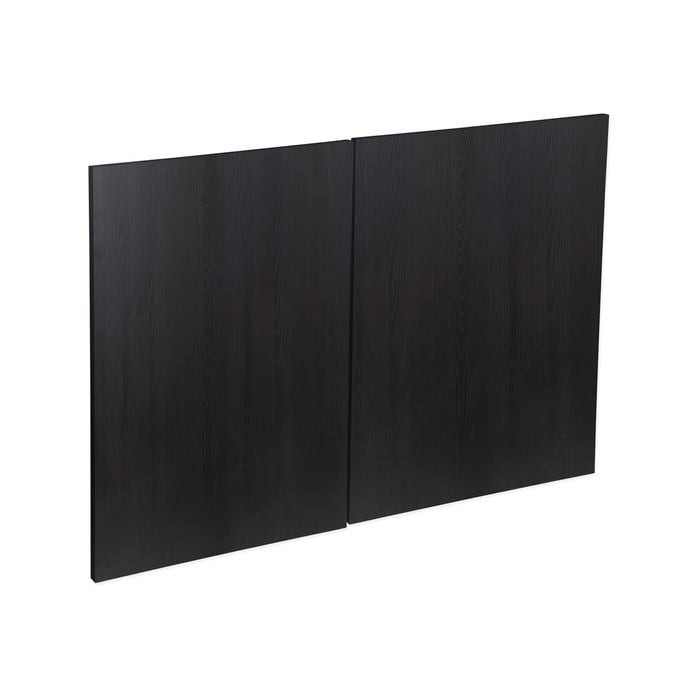 Kaboodle 900mm Modern Rangehood Cabinet Doors - 2 Pack Licorice Twist