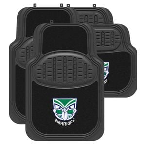 New Zealand Warriors Official Nrl Universal Rubber Car Floor Mats Carpet New Design