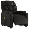 vidaXL Electric Massage Recliner Chair Armchair Single Sofa Black Faux Leather