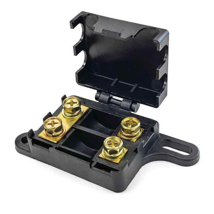 Twin In-line Midi Fuse Holder | With Cover