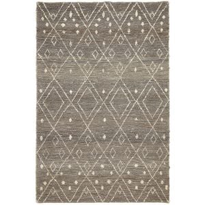 The Rug Connection Africa 27 Silver 225x155cm - Medium Coastal Handmade Jute Indoor Floor Rug