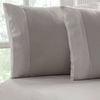 Park Avenue King Single Cotton Flannelette Fitted & Pillowcase Set - Ash