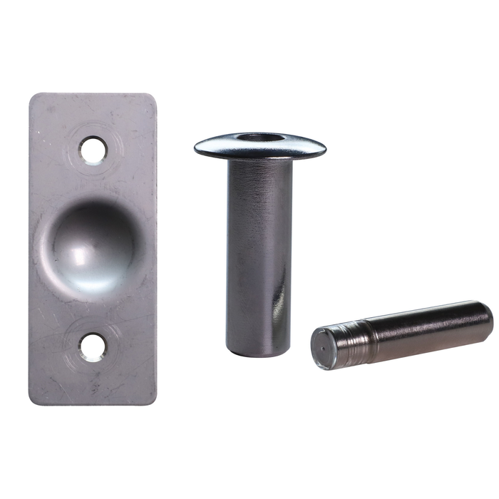 Fantom Hardware Chrome Magnetic Pivot Doorstop