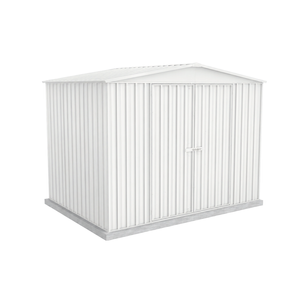 Absco Sheds 3.00m x 2.18m x 2.30m Surfmist Double Door Highlander Garden Shed 