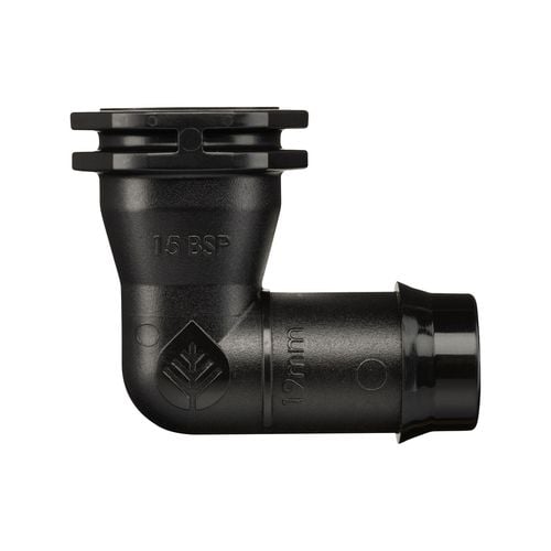 Pope 19mm Barbed x 15mm BSP Poly Threaded Female Elbow - 3 Pack ...