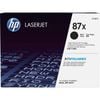 Hp 87x Original High Yield Laser Toner Cartridge - Black Pack - 18000 Pages