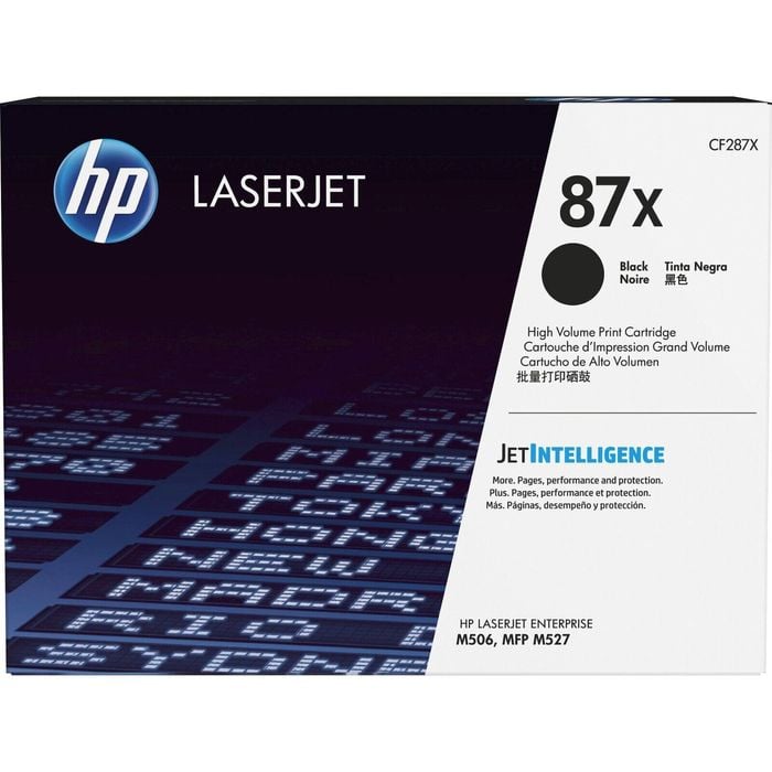 Hp 87x Original High Yield Laser Toner Cartridge - Black Pack - 18000 Pages