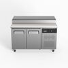 AG 2 Door Saladette Fridge - Fits 7 x 1/3 GN Trays