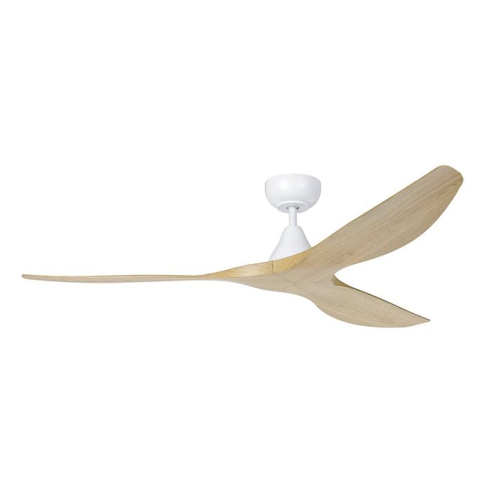 Eglo Surf 60" Dc Fan Oak/white