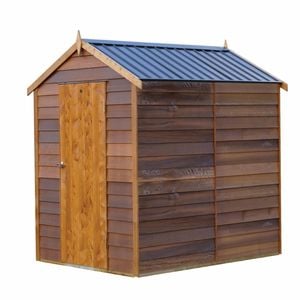 Cedar  1.80 x 1.89m Ferndale Shed With Steel Roof