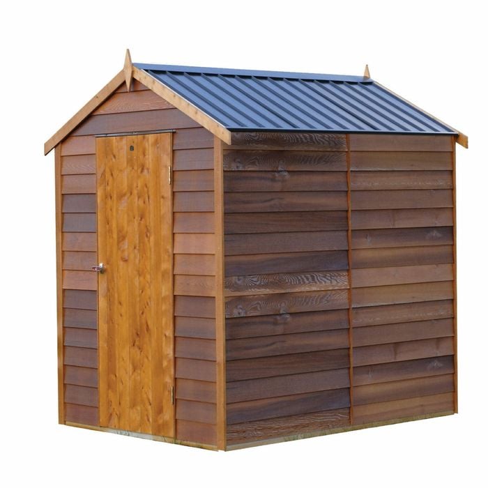 Cedar  1.80 x 1.89m Ferndale Shed With Steel Roof