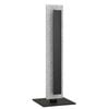 Telbix Serano Contemporary Table Desk Lamp Light Aluminium Acrylic Silver Black