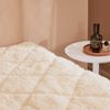 Bedding Co. New Zealand Wool Topper Underlay Reversible Super King