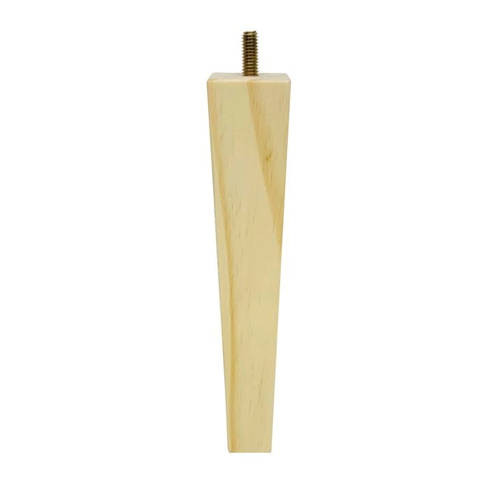 Adoored 230mm Pine Square Tapered Furniture Leg