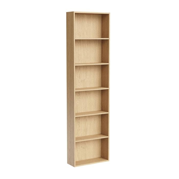 Kaboodle 200-299mm Honey Oak Customisable Shallow T/Pantry Open Shelf
