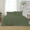 J Elliot Home 1200TC Cotton Rich King Sheet w/Pillowcases Set - Olive