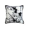 SOGA 50cm Black & White Leopard Throw Pillow