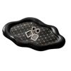 Catzon Ceramic Jewelry Tray For Ring Key Trinket Cloud Shape Small Plate-b