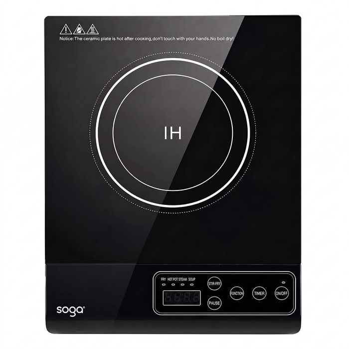 SOGA 35.5cm Portable Induction Cooktop