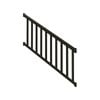 PEAK 1800mm Aluminium Deck Balustrade Wide Stair Baluster Kit - Black