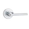 Lemaar Satin Chrome Orba Entrance Set - Satin Chrome