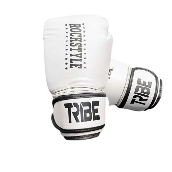 Partenope Fitness "Tribe" Boxing Gloves White 14 oz