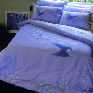 Paradise Embroidery Quilt Cover Set Queen