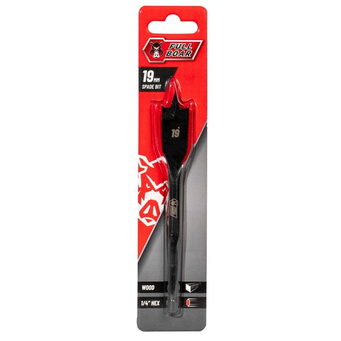 Full Boar 19mm Spade Bit FSB-19