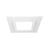 Manrose 250mm Square White Fascia with LED