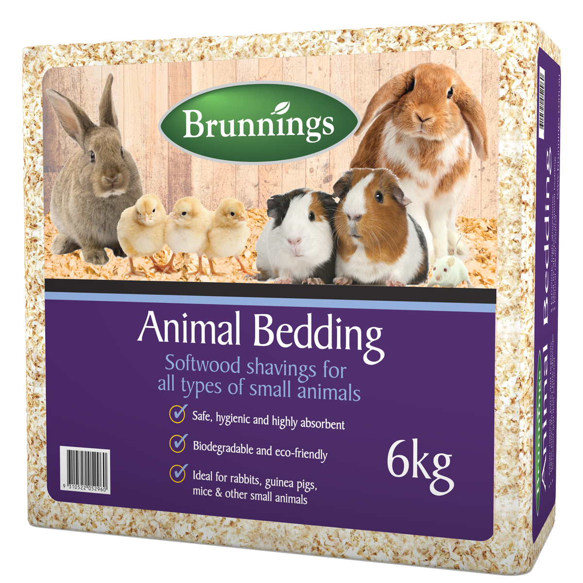 Brunnings 6kg Softwood Shavings Animal Bedding Bunnings Australia