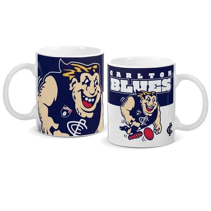 Afl Massive Mug - Carlton Blues - Coffee Cup - Approx 600ml