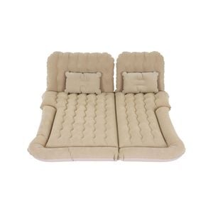 Weisshorn Car Mattress 175x130 Inflatable SUV Back Seat Camping Bed Beige