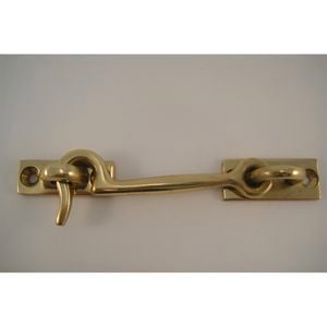 Miles Nelson Cabin Hook Brass 100mm