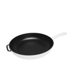 Chasseur Enamelled Cast Iron Frypan 28cm Brilliant White