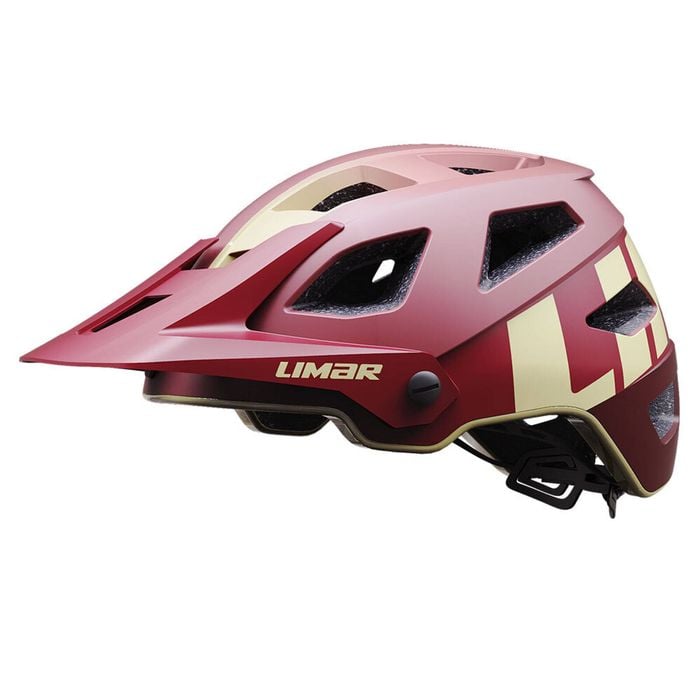 Limar Delta Adults Helmet Matt Dark Red Large