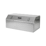 Rhino 1110 x 600 x 475mm Aluminium Checkerplate Tool Box