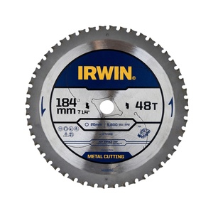 IRWIN Circular Saw Metal Blade Marathon Pro 184MM 48T IW7072402