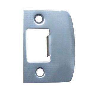 Schlage Satin Stainless Steel "D" Striker Plate 