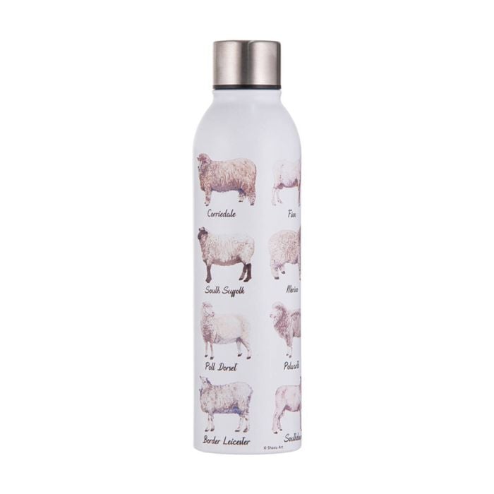 Ashdene Best In Breed Stainless Steel Insulated Drink Bottle Sheep