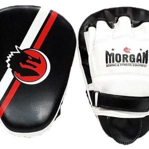 Morgan V2 Classic All Purpose Pre-bent Focus Pads (pair) [black/white]