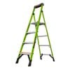 Little Giant 6ft Large 4 Step Tuff-N-Lite Fibreglass Platform Step Ladder