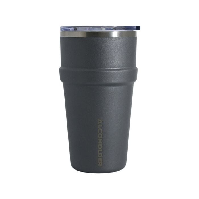 STAX Stackable Tumbler 475ml (16oz) Cement Grey Matte