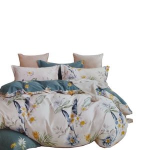 Bloomington Chloe Home 100% Cotton Reversible Quilt Cover Set Queen