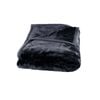 Bloomington 675gsm 2 Ply Solid Faux Mink Blanket Queen 200x240 cm Charcoal